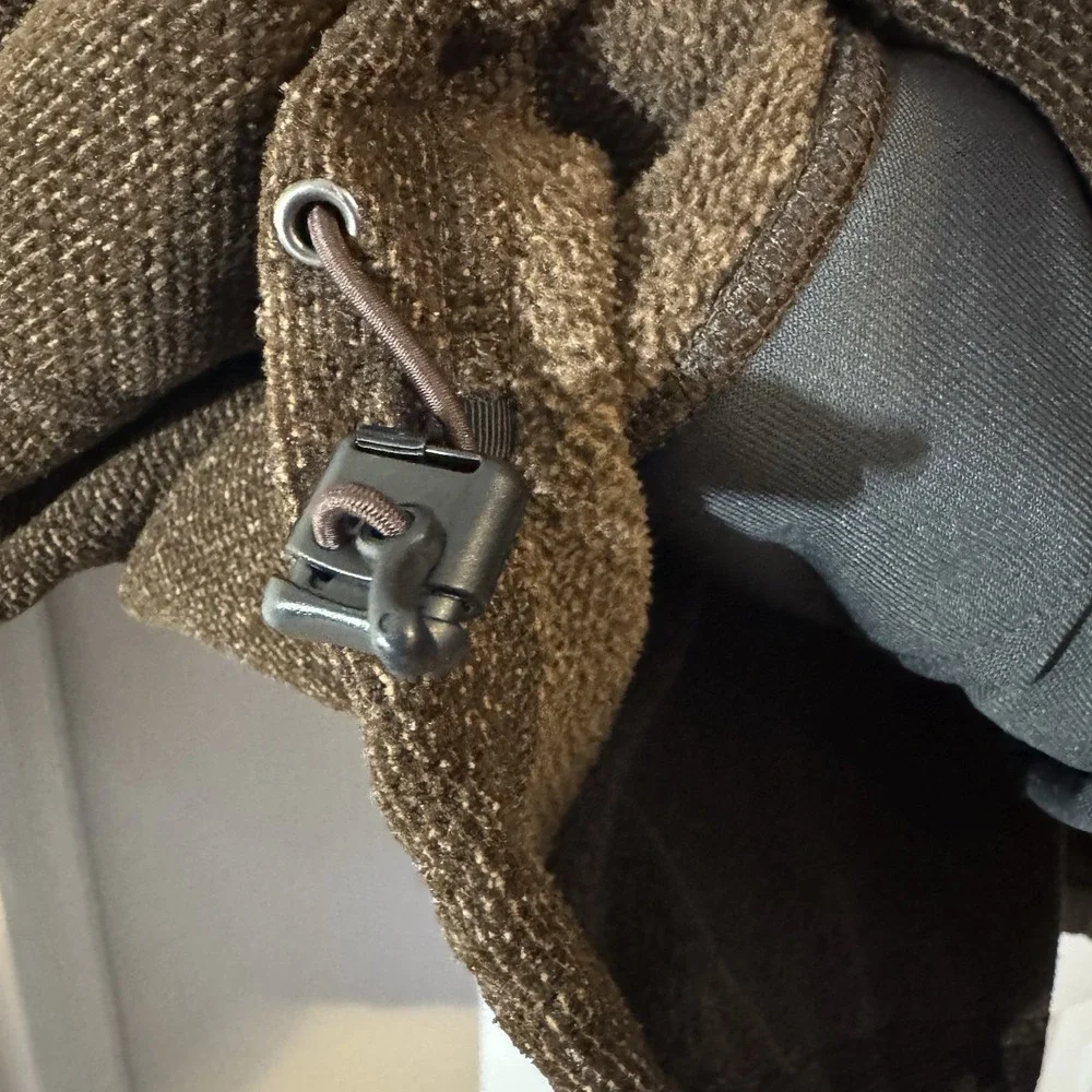 Duluth Trading Co.  Men's Brown Fleece Full‎ Zip Jacket Pockets Size XL